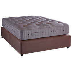 Vispring Stowe Superb Divan Base and Mattress Set, Kingsize, Champagne